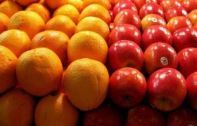 توزیع ۷۰۰ تُن پرتقال و سیب در لرستان