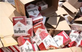 کشف بیش از ۲۳ هزار نخ سیگار قاچاق در کوهدشت