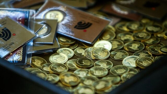 قیمت انواع سکه و طلای ۱۸ عیار در بازار
